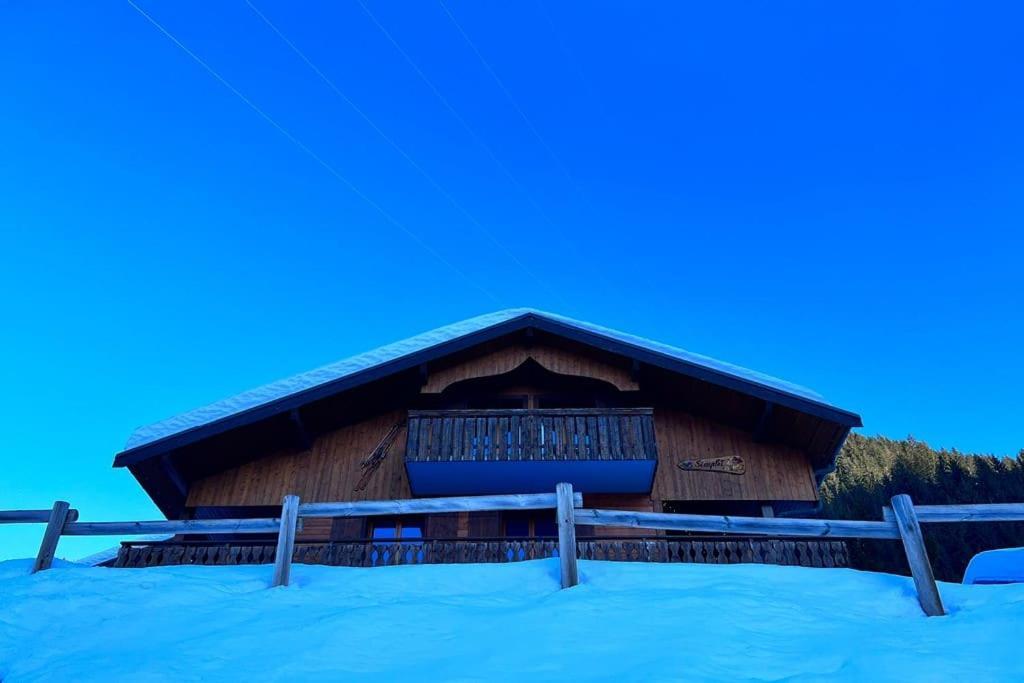 Chalet Letach - 'Great Bike Park Access' Relax Around The Fire Pit, Mountain Retreat Villa Châtel Buitenkant foto